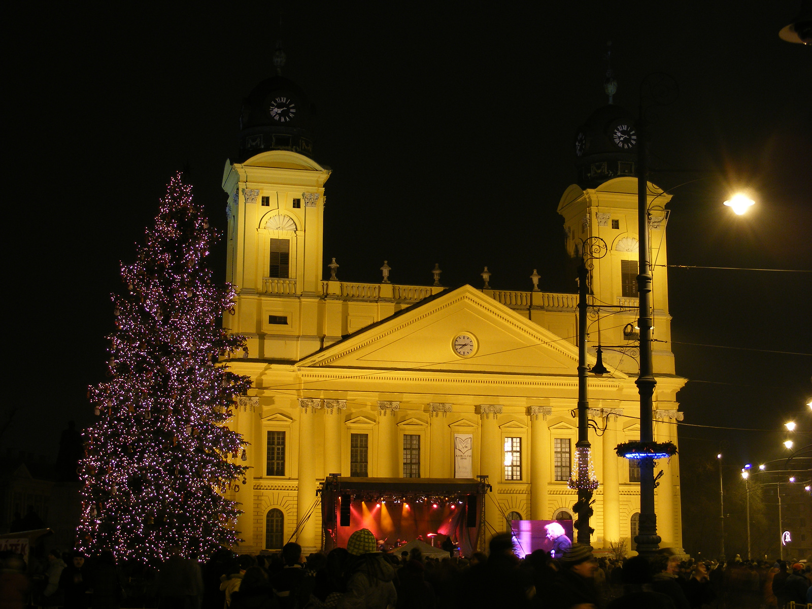 Debrecen Belváros - Ünnepi fények