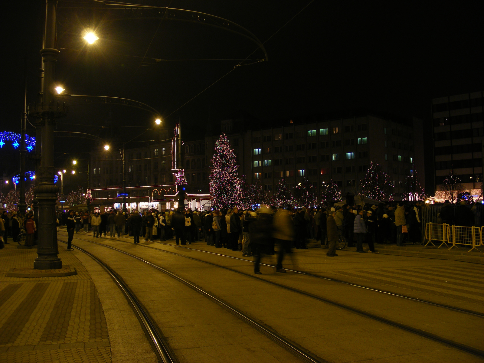 Debrecen Belváros - Ünnepi fények