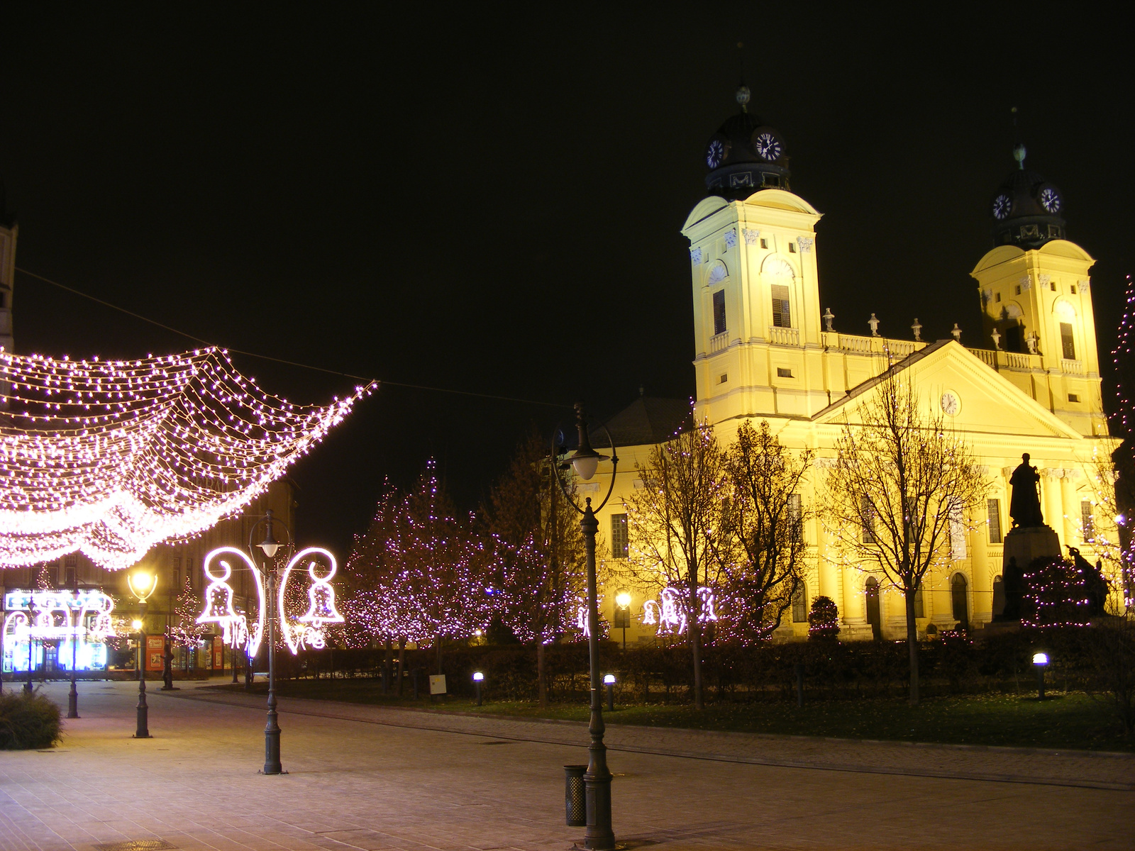 Debrecen Belváros - Ünnepi fények