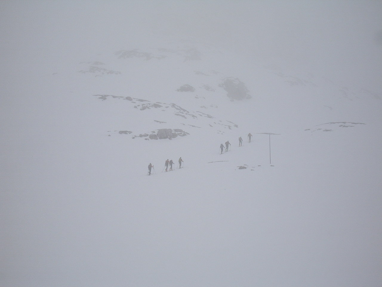 Gjaidalm felett a Schladminger Gletscher felé.