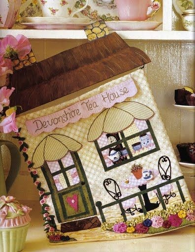 Tea House Wallhanging