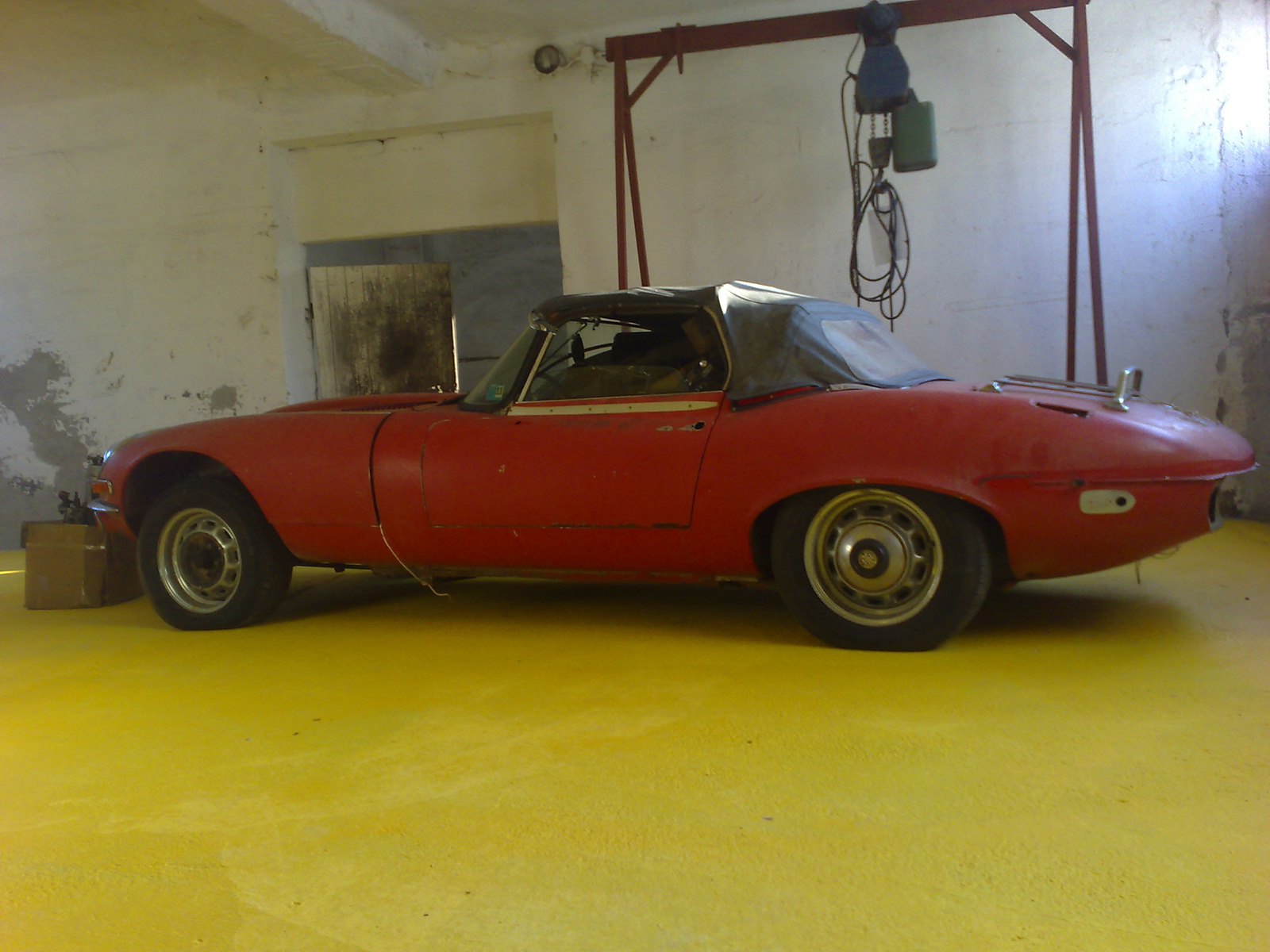 jaguár e-type cabrio