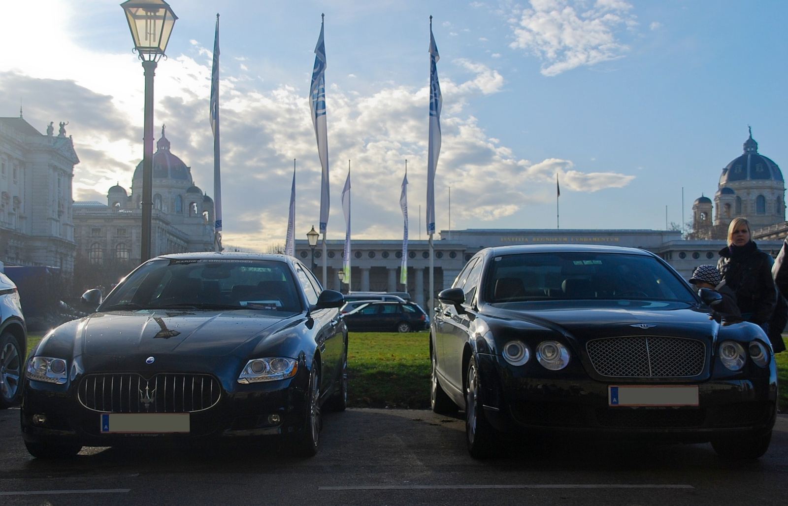 Maserati Quattroporte - Bentley Continental Flying Spur