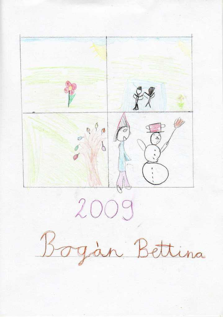 Bogdán Bettina- naptár 2009