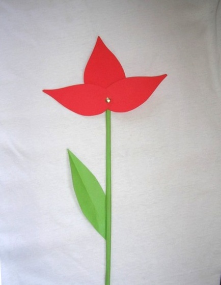 Papír tulipán 5