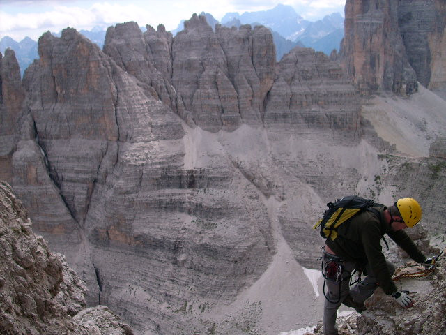 Dani 7 Innerkofler-Forcelle via ferrata 20100802