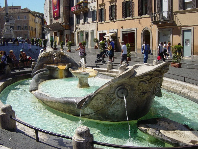 Corso, Fontana della Barcacciá