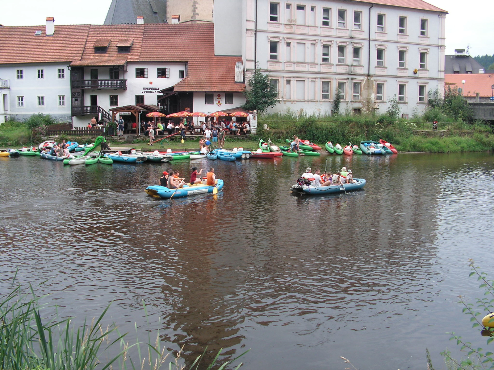Vltava folyó Rožmberk-nél, SzG3