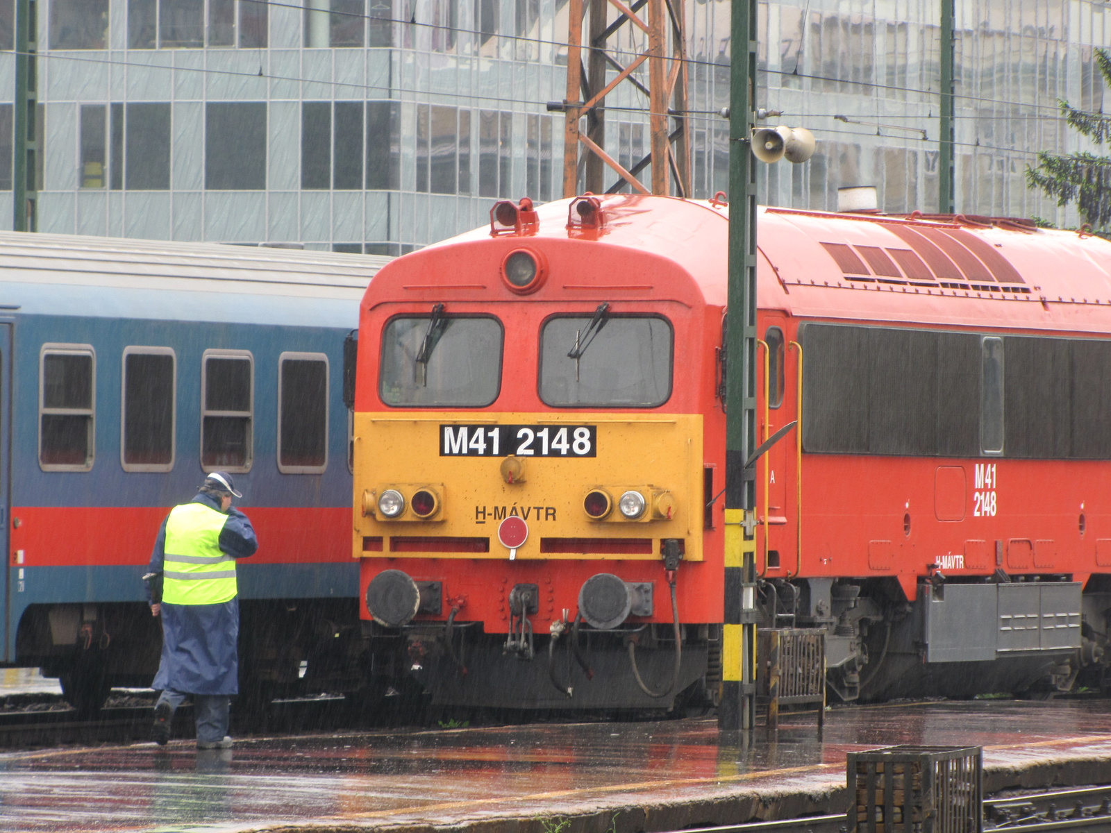 Hungary, Budapest, H-MÁVTR M41 2148, SzG3