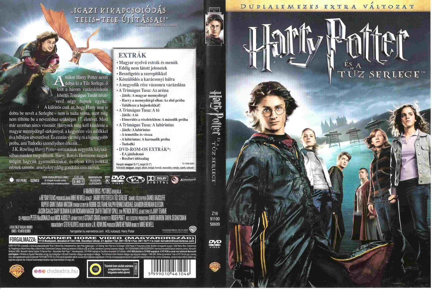 Harry Potter 4 És a tűz serlege Hungarian