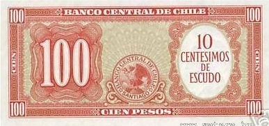 Chile 100 Pesos H