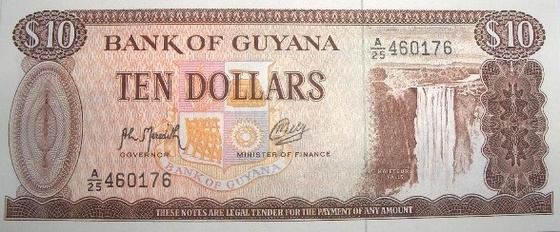 Guyana 10$ E