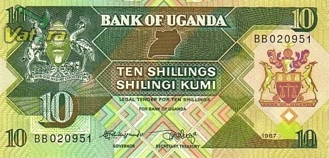 UGANDA 10 Shilingi E