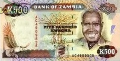 Zambia 500-Kwacha E