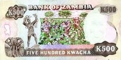 Zambia 500-Kwacha H