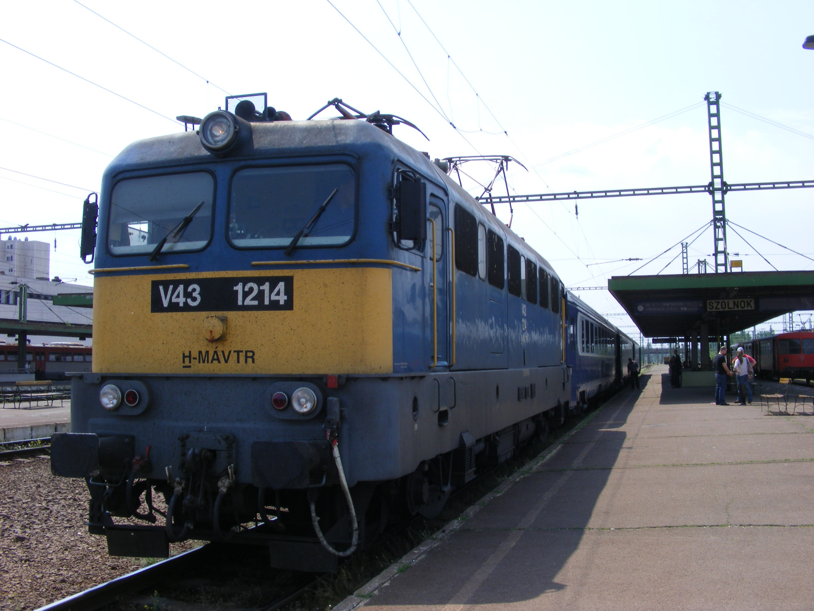 IC 373 Transsylvania Szolnok állomáson