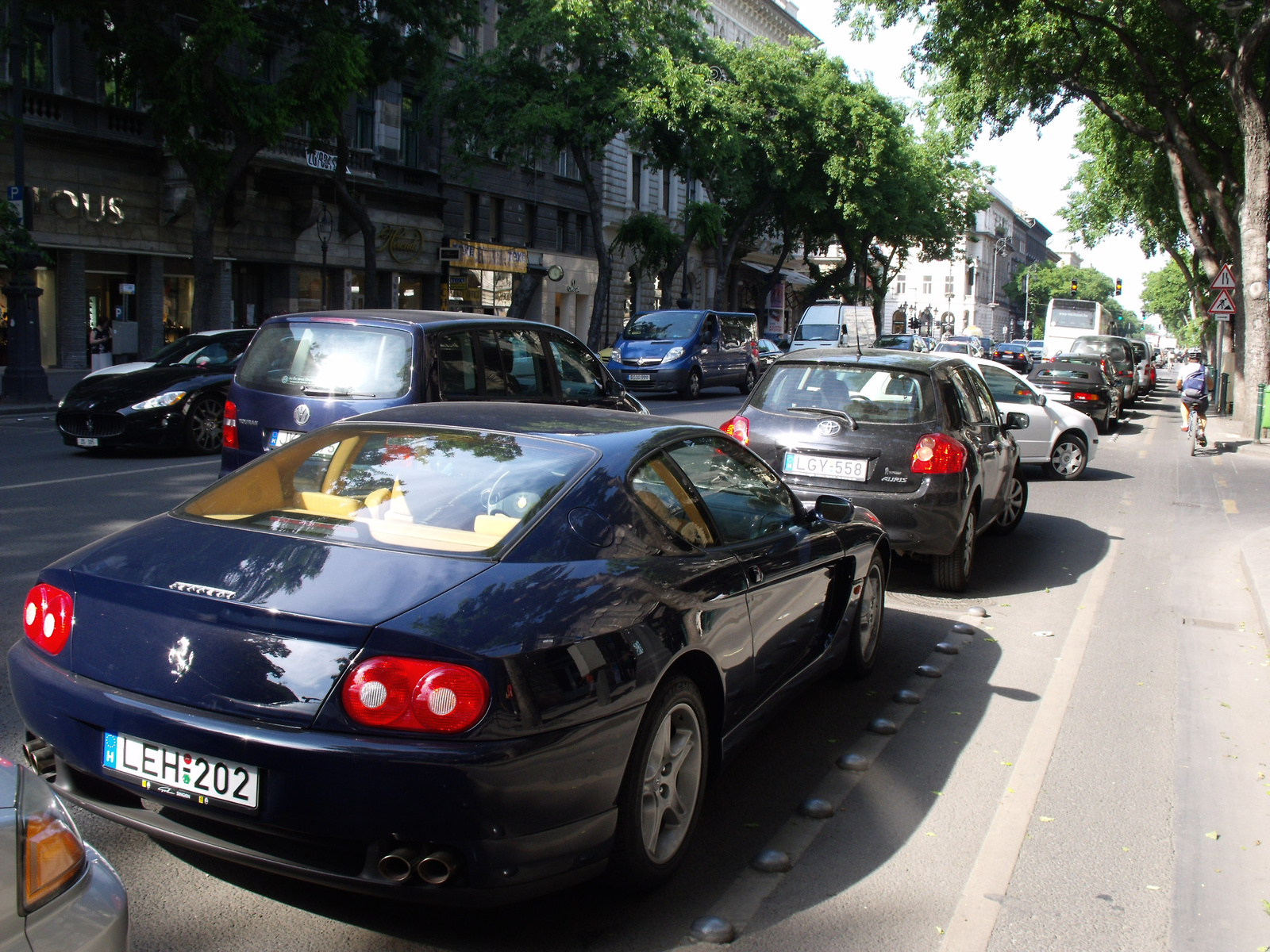 Ferrari 456 & Maserati GranTurismo & Aston Martin DB7 Volante