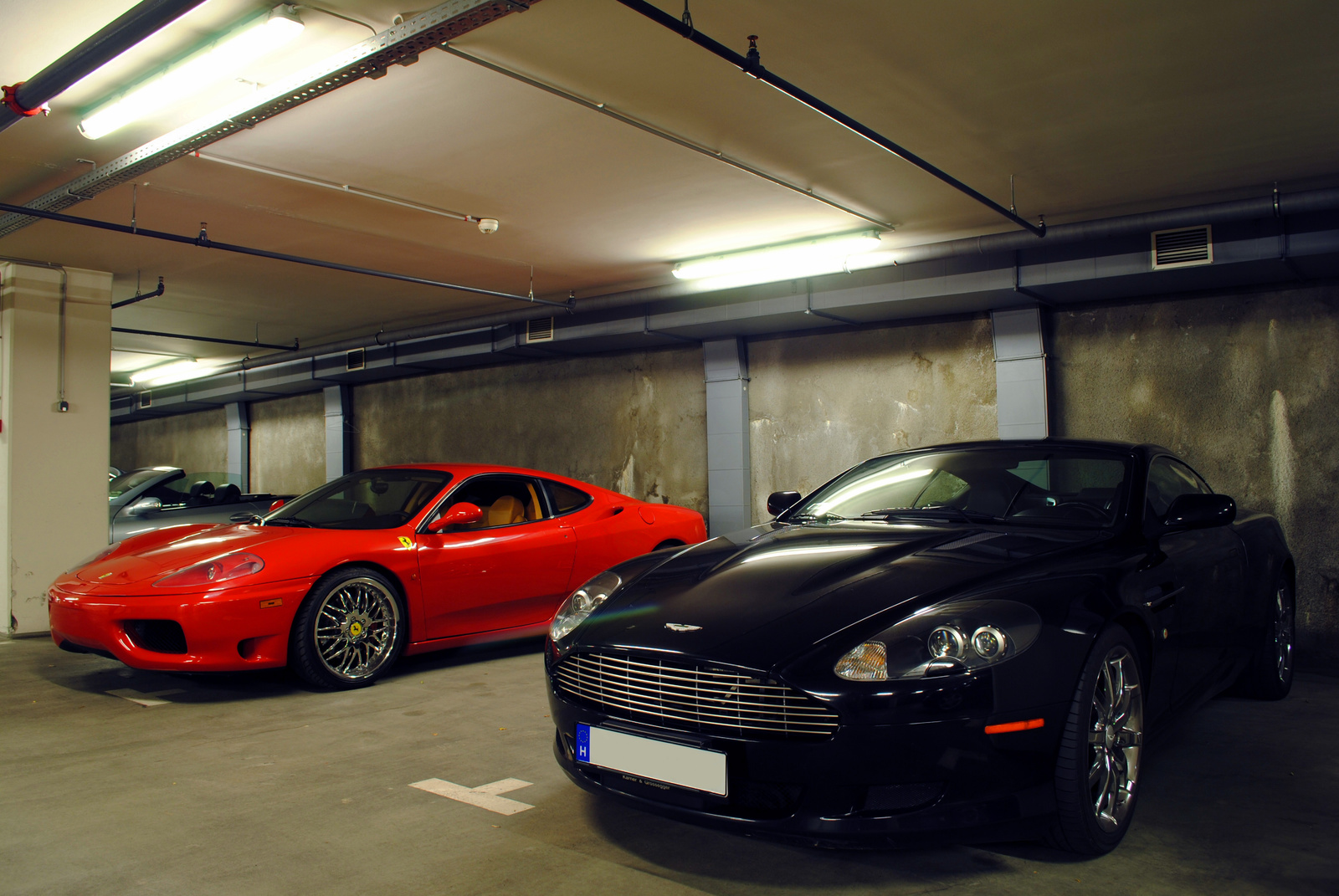 Aston Martin DB9 & Ferrari 360 Modena