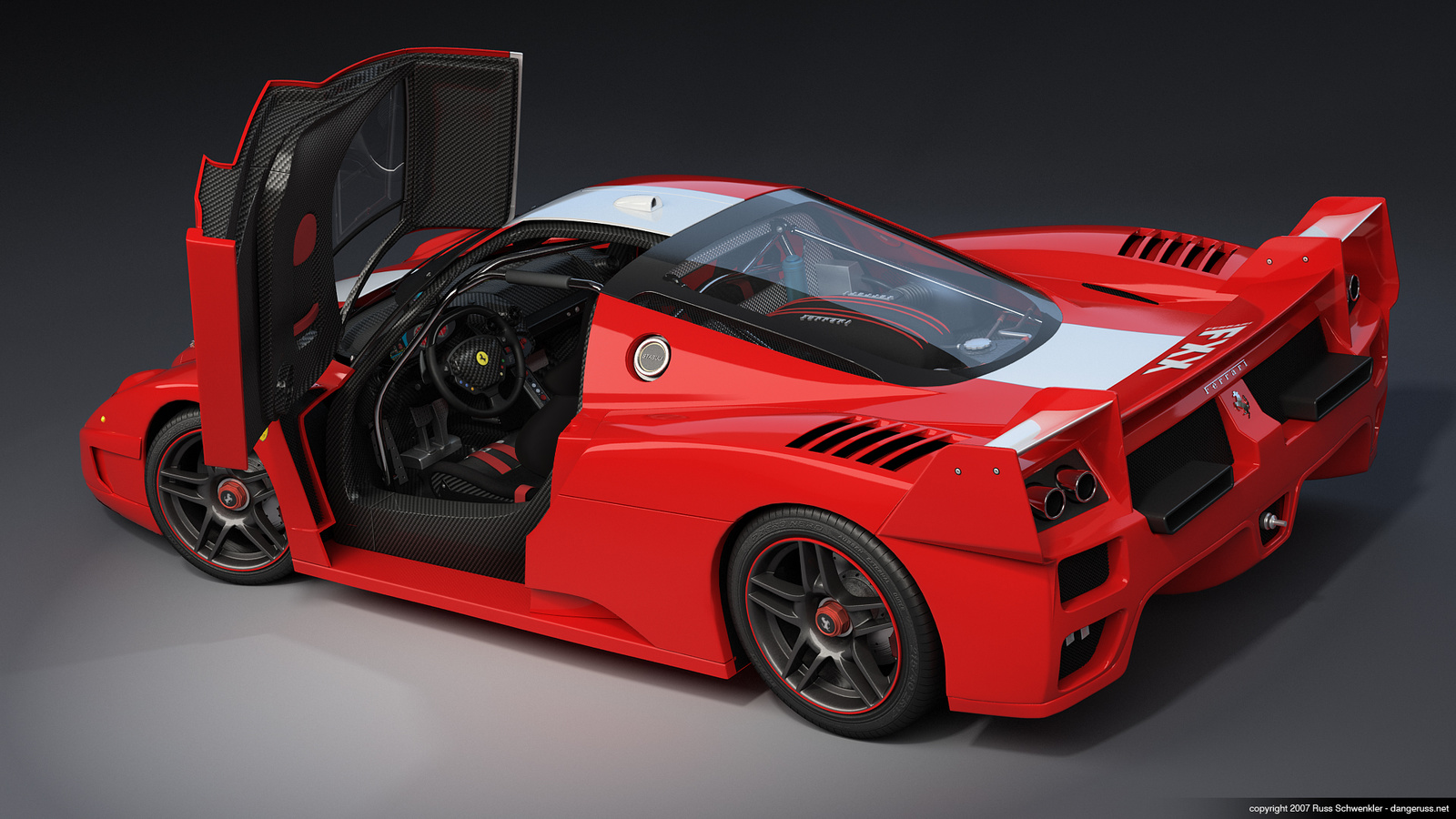 Ferarri FXX Glamour Shot by dangeruss