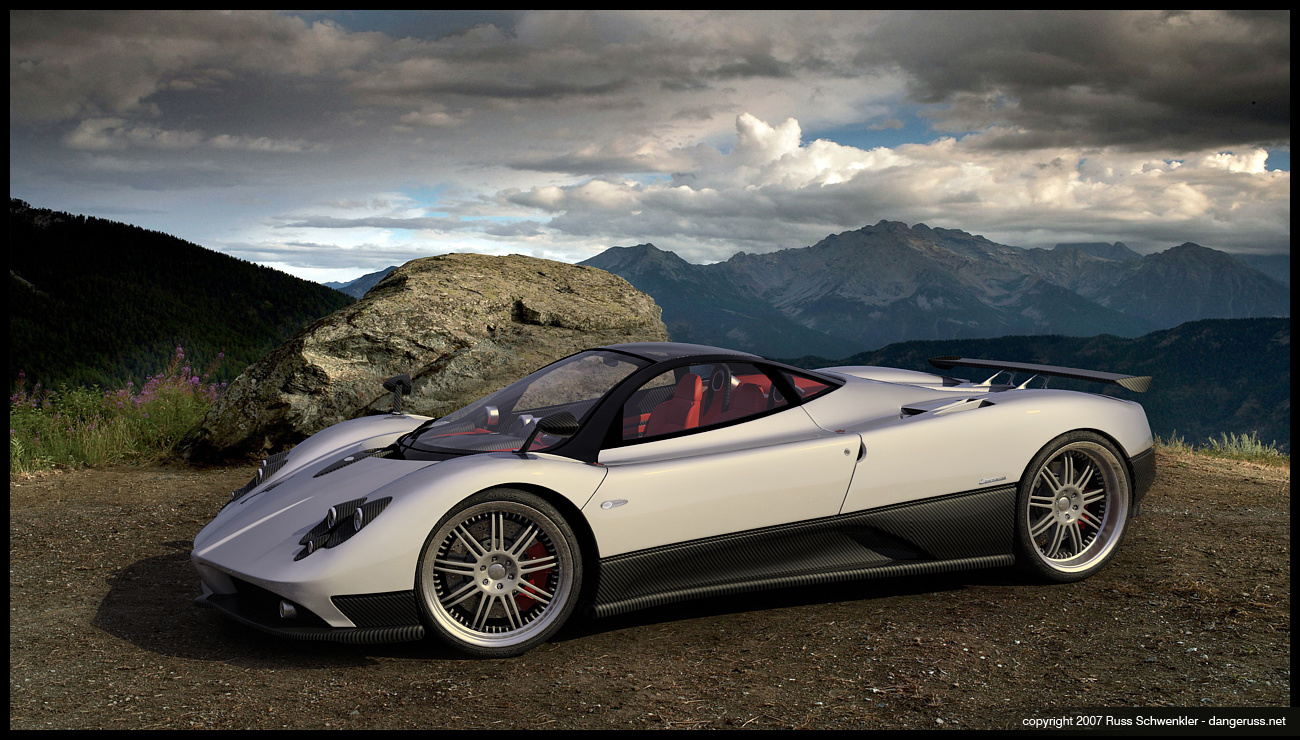 Pagani Zonda   Mountain Pass by dangeruss