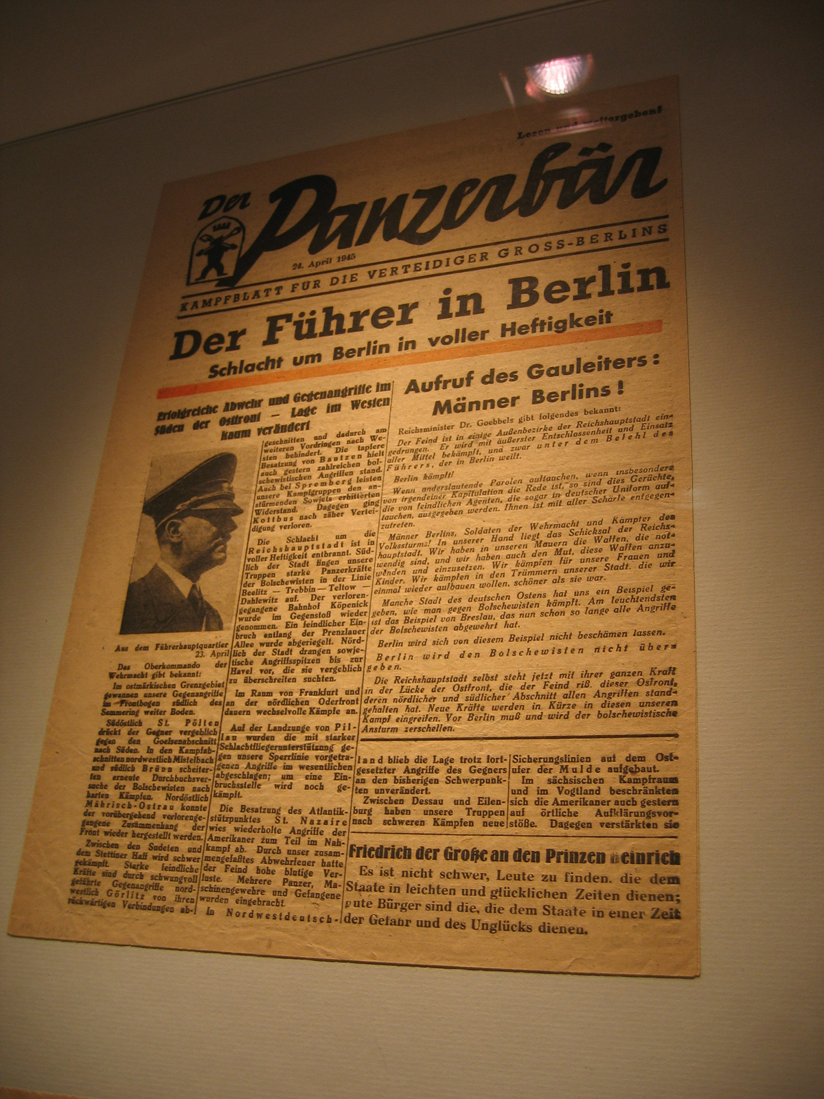 A Führer Berlinbe látogat