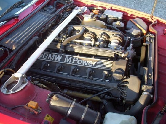 1988 BMW M6 E24 Coupe For Sale Engine 1