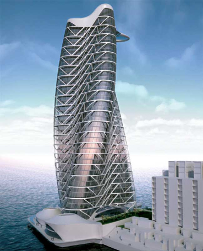 strata tower abu dhabi asymptote210508 2