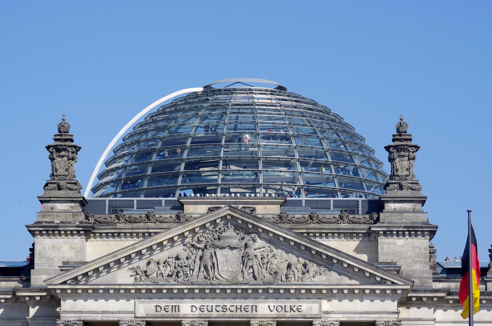 A Reichstag kupolája