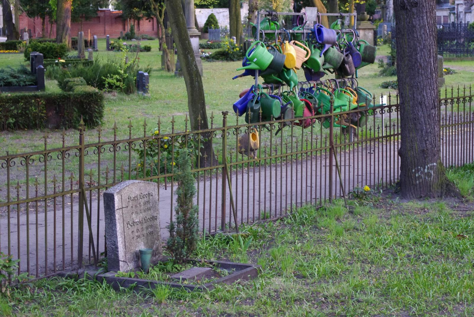 Egy temető színei