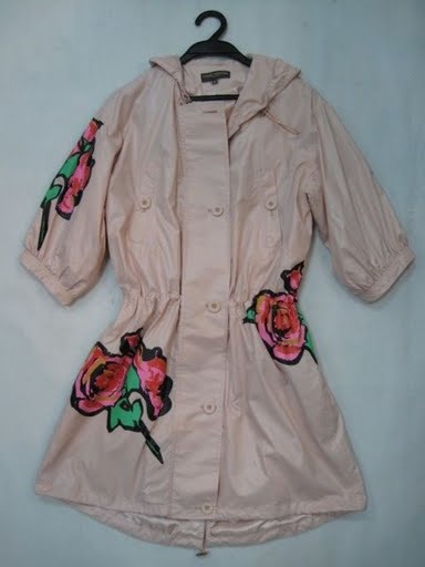 90722A-05 LV PINK POLYESTER DUSTCOAT SIZE 2 4 6 PRICE USD 47[1]