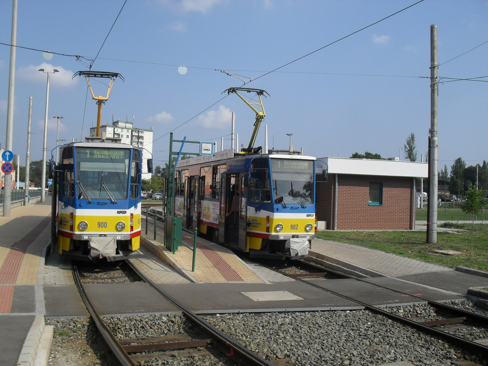 Szeged Pláza, 1-es vonal