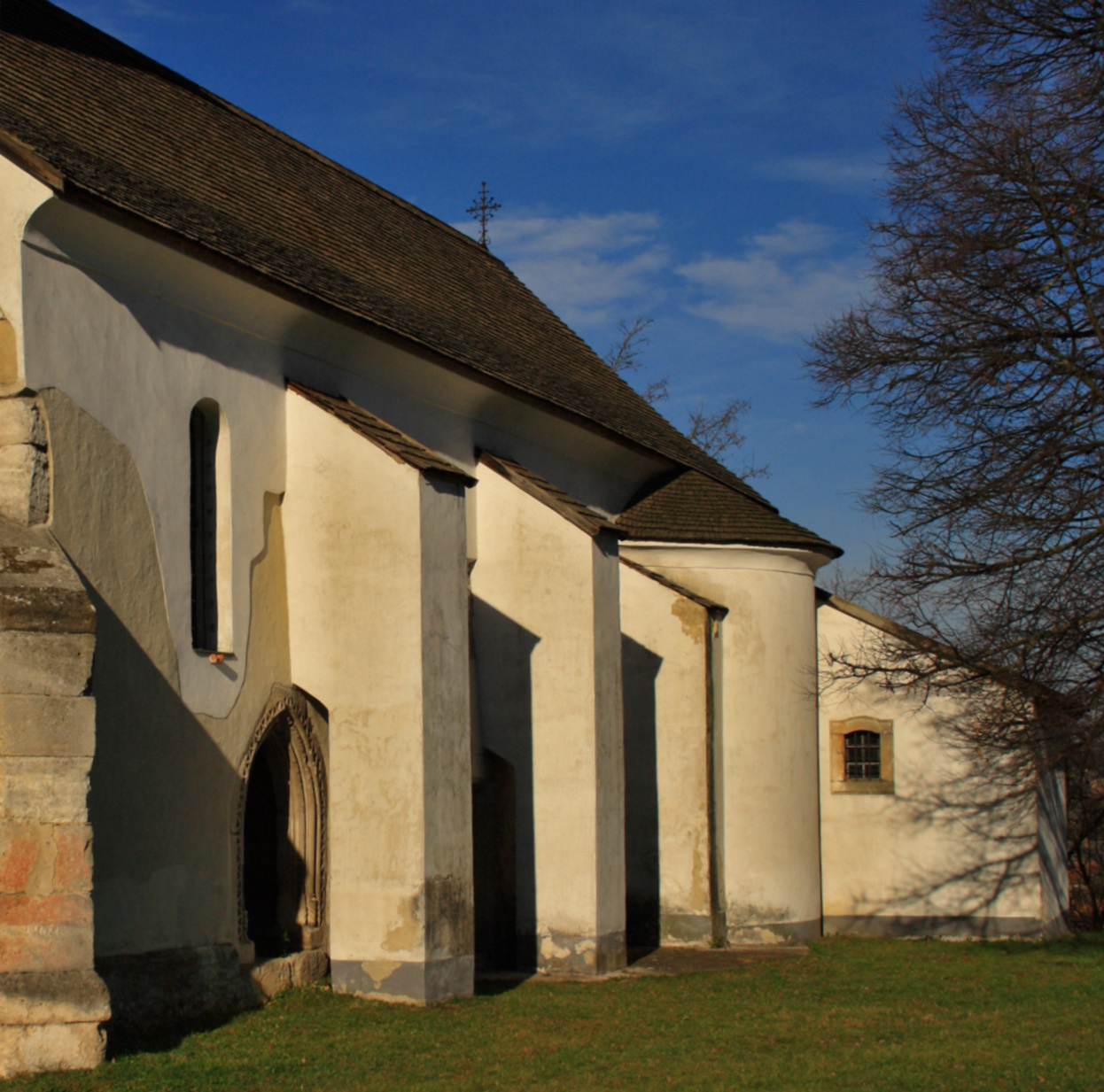 Isaszeg,-templomrészlet