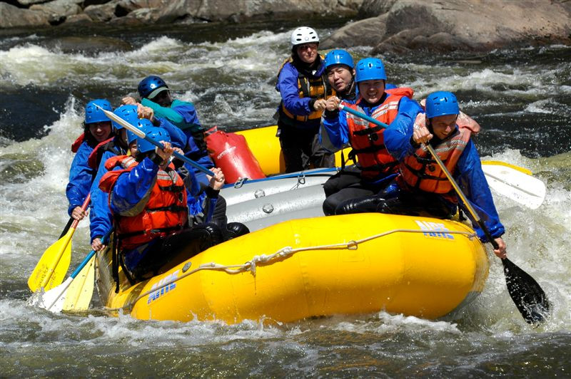 Hudson rafting