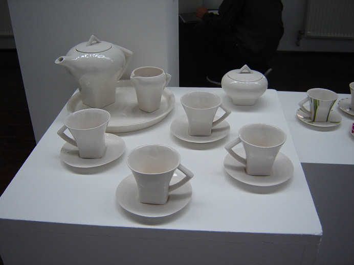 Bakos Zsuzsanna kávés készlet 2009