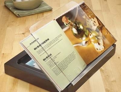 Prop cookbookholder