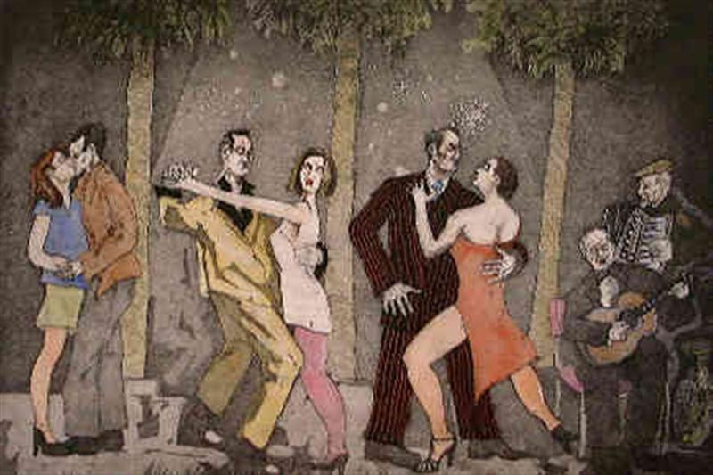 Tango Dancers (Medium)