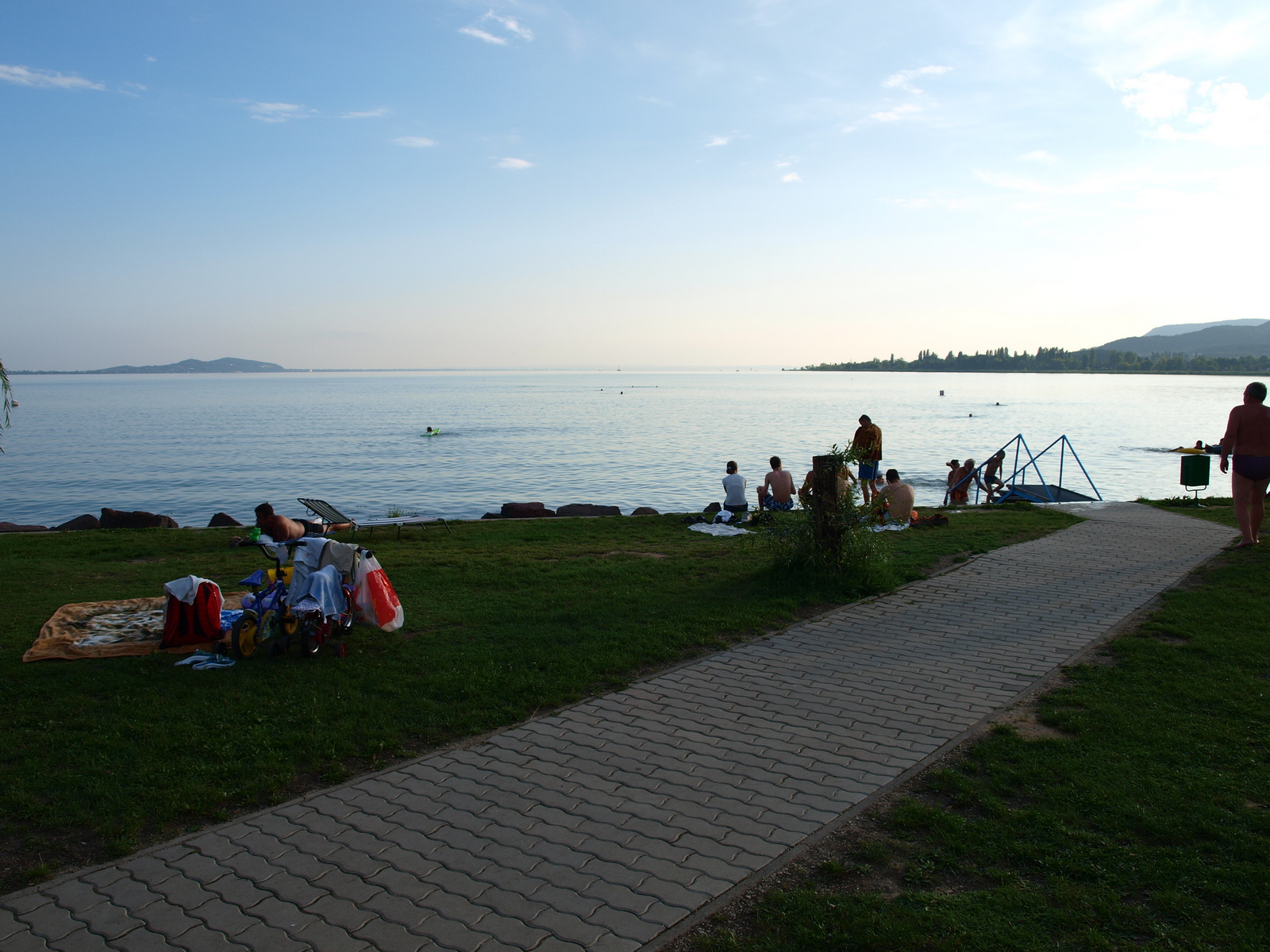 Kővágóörs-Pálköve, strand 01