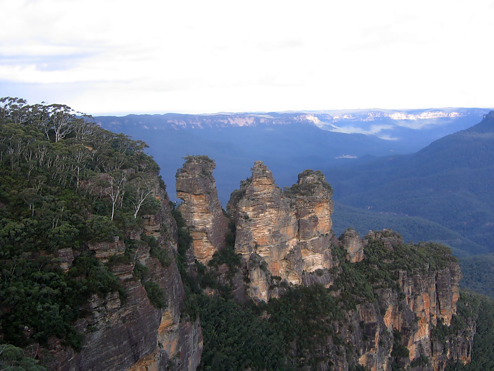 három testvér - blue mountains