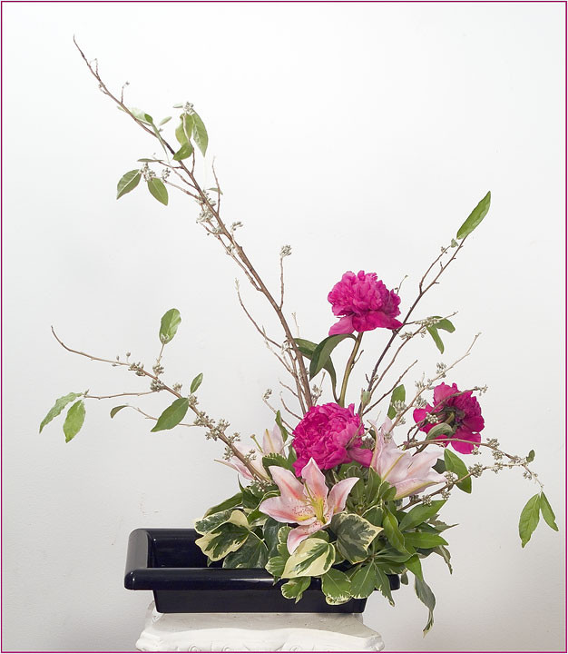 ikebana-peony-lily-a-006070