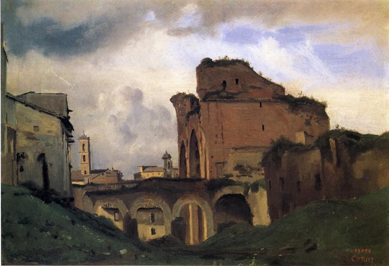 Corot Basilica of Constantine (Medium)