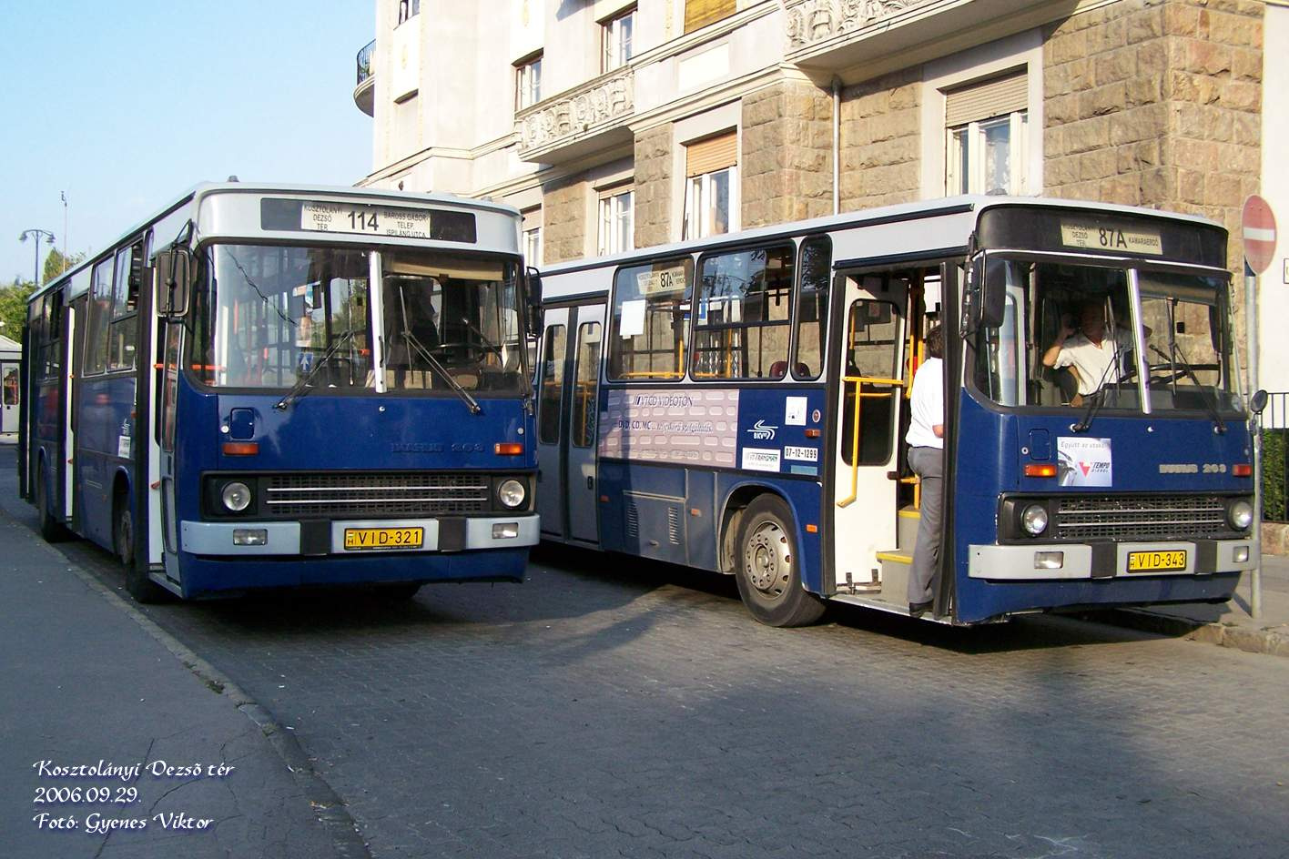 Busz VID-321+VID-343