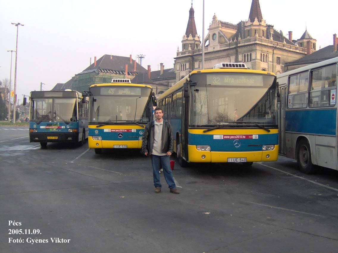 Ikarus 415-CCT-395+Mercedes Conecto-IUE-539+IUE-540