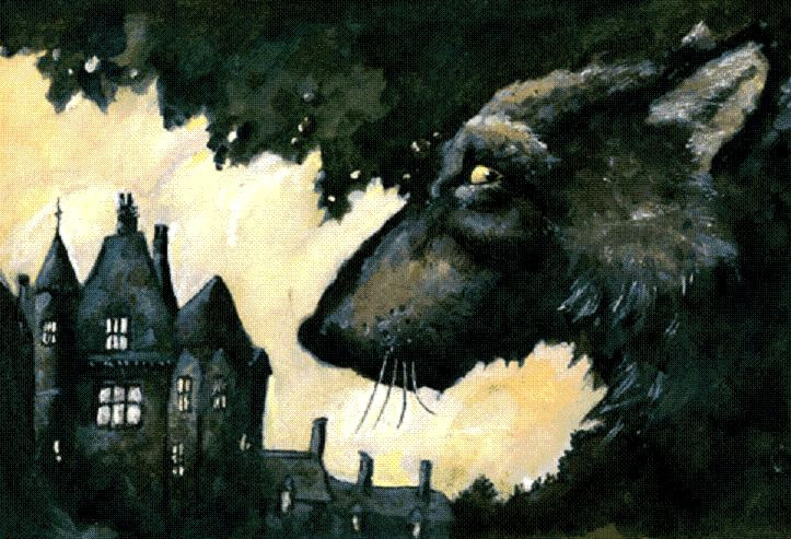 Wolf and castle (Eric Orchard)