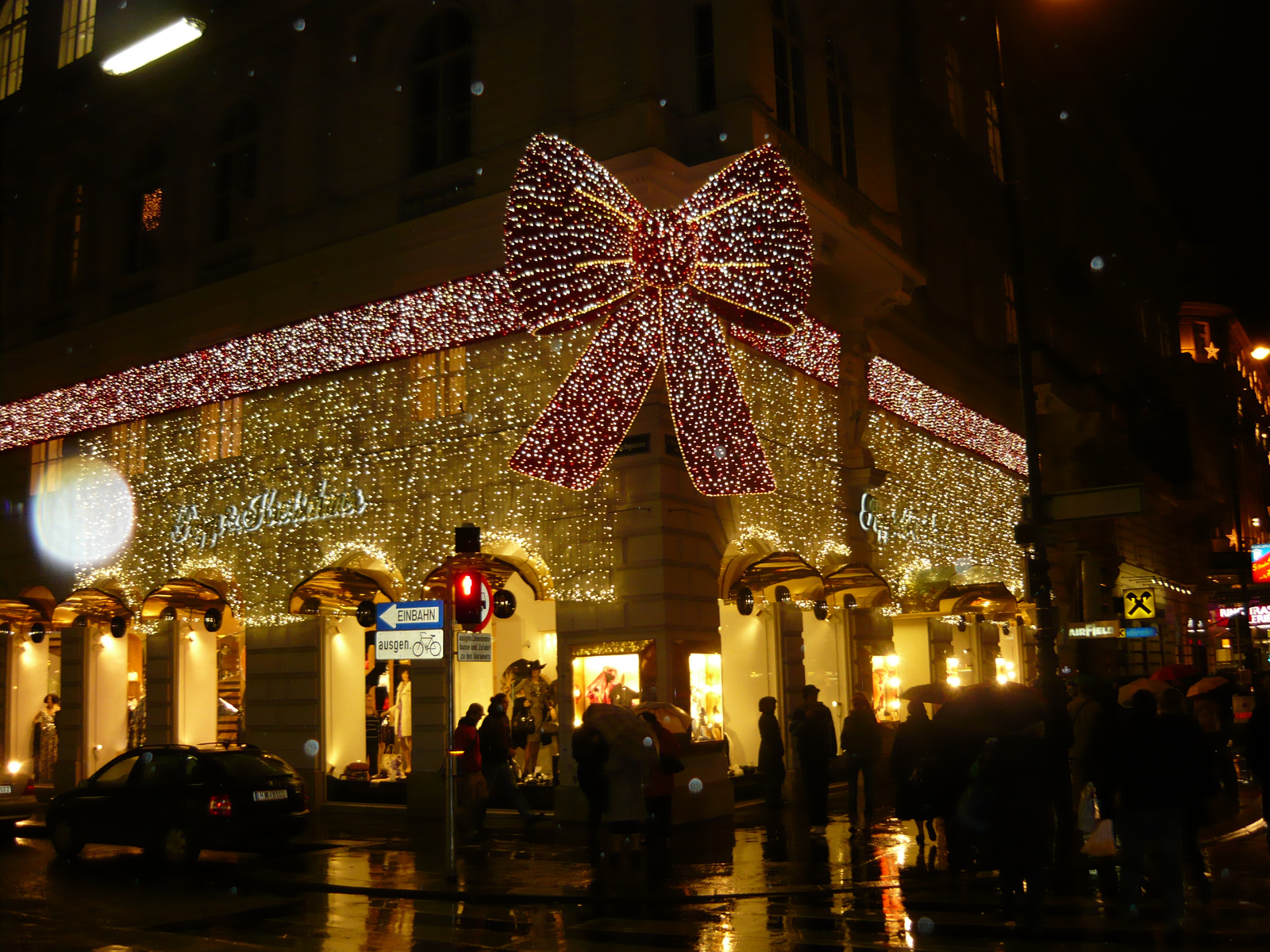 karácsony Bécsben este